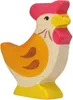 HOLZTIGER Huhn aus Holz - stehend Produktbild-Vorschau 1