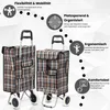 43,5 L Chariot à provisions hydrofuge pliable - Chariot à Voir les images du produit 2