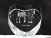 Clydesdale - fotografia koňa v kryštáli, kryštálové srdce, Náhľad obrázku produktu 4