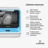 Klarstein Amazonia mini myčka nádobí - kompaktní stolní Náhled obrázku produktu 3