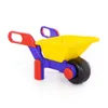 WADER Brouette de chantier pour enfants bleu rouge jaune 64 Voir les images du produit 6