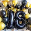 Riesenzahl Folienballon 26"/66cm | Silber Zahl: 8 Produktbild-Vorschau 6