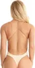 Dámske body s otvoreným chrbtom - SILKLINE Beige XL Náhľad obrázku produktu 5