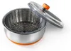 BRA Efficient | Salatschleuder aus Edelstahl 18/10, 4 L, Produktbild-Vorschau 1
