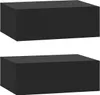 WOLTU 2er Set Nachttisch hängend, mit Schublade, 40x30x14 Produktbild-Vorschau 10