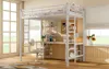 Lit mezzanine avec bureau 90 x 200 cm, blanc – Lit Voir les images du produit 8