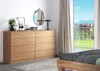 Kommode Massivholz Buche Sideboard Anrichte 4 Schubladen Produktbild-Vorschau 11