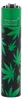 Clipper Metall Feuerzeug: Green Leaves V1 (Grün-Schwarz) Produktbild-Vorschau 3