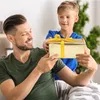 10 m goldmattes Geschenkpapier, 43 cm, einfarbig, Produktbild-Vorschau 5