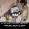 Friteuse à air double zone Ninja Max 9,5 L Blanc Voir les images du produit 27