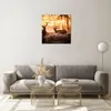 Bilder auf glas - Deer Heidekraut Tier - 50x50cm - Produktbild-Vorschau 7