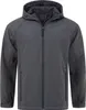 Mivaro Herren Softshelljacke mit Kapuze in Anthrazit - Produktbild-Vorschau 1