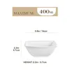 MALACASA, série Blance, 6 ks. Porcelánová sada misek na Náhled obrázku produktu 2