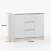 Commode SOLO 2D3S, chambre à coucher, buffet 120 cm Voir les images du produit 7