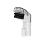 A white cleaning attachment with a transparent lid and black brushes is shown against a white background. Produktbild-Vorschau
