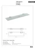 BIA Glasablage Messing Glas Chrom 600x19x118 mm für Bad & Produktbild-Vorschau 2