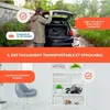 Fauteuil roulant de transport Clinicalfy en alliage Voir les images du produit 6