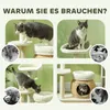 PawHut Kratzbaum 79 cm Katzenbaum mit Katzenhöhle für Produktbild-Vorschau 6