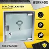 Schlüsselschrank aus Edelstahl Schlüsselbrett Produktbild-Vorschau 2