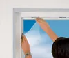 Fenster-Moskitonetz 130x150 cm – Weiß – Polyester mit Produktbild-Vorschau 12