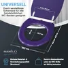 SANILO® WC-Sitz mit Absenkautomatik und Schnellverschluss Produktbild-Vorschau 4