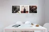Leinwandbild stillleben-set 90x30 cm Feeby braun wandbild Produktbild-Vorschau 2