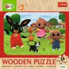 Dřevěné puzzle TREFL Bing: Seznamte se s Bingem 24 dílků Náhled obrázku produktu 3