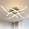 LED Deckenleuchte Deckenlampe Acrylweiß Wellenförmig Produktbild-Vorschau 2