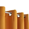 Verdunkelungsvorhang Ösen 140 x 175 cm Orange Vorhang Produktbild-Vorschau 4