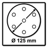 Makita Schleifpapier/Ø 125 mm/K180/50 Stk. 125 mm - K180 - Voir les images du produit 4