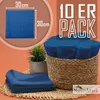 Frottier Seiftücher 10er Pack 30x30cm, 100% Baumwolle, Produktbild-Vorschau 2