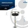 tecuro Siebkörbchen Siebkorb Ø 54 mm mit Produktbild-Vorschau 6
