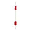Relaxdays Türkordel 2er Set, Türstopper Klinke, 60 cm lang, Produktbild-Vorschau 8