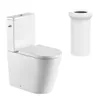 SAT FINE Stand-WC mit Spülkasten Kombi-WC Toilette Produktbild-Vorschau 2
