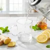 com-four® 6x Teegläser mit Henkel - 400 ml Kaffeeglas aus Produktbild-Vorschau 5