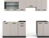 A set of kitchen cabinets and base units, displayed against a white background. Anteprima dell’immagine prodotto