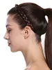 WIG ME UP Geflochtenes Haarband Mittelbraun CXT-006-008 Produktbild-Vorschau 3