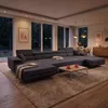 MUFFO Ecksofa U-Form ALONZO MAXI U mit Schlaffunktion Produktbild-Vorschau 2