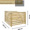 STOLMAK Drevený Kompostér 600 l 100x70x100 cm Borovicové Náhľad obrázku produktu 2