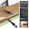 Câble réseau Primewire LAN, catégorie 8, plat, câble de Voir les images du produit 5