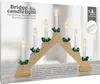 Weihnachtsdekoration LED Kerzenhalter 7 Kerzen natur Produktbild-Vorschau 5