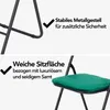 Infinity Goods Klappstühle – 4er-Set – Klappstühle – Samt – Produktbild-Vorschau 5