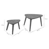 Miliboo - Couchtische aus Massivholz (2er-Set) ELQUI Produktbild-Vorschau 7