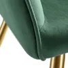 tectake® Sedia da pranzo Marilyn imbottita, in look velluto Anteprima dell’immagine prodotto 13