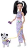 Barbie Twinning Looks Modepuppe mit Hündchen, Produktbild-Vorschau 9