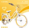 Mädchen fahrrad 20 Zoll mit SHIMANO 6-Gang Heart Bike Gold Produktbild-Vorschau 7