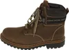A single brown leather boot is shown against a white background. Anteprima dell’immagine prodotto