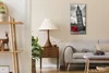 Dekor Leinwand Uhr Wandbilder 30x60 Gemälde London Auge Produktbild-Vorschau 3