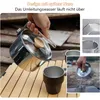 1L Outdoor Edelstahl Campingkochtopf mit Klappgriff & Produktbild-Vorschau 2