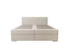 A bed frame with a headboard, shown from the front. Produktbild-Vorschau